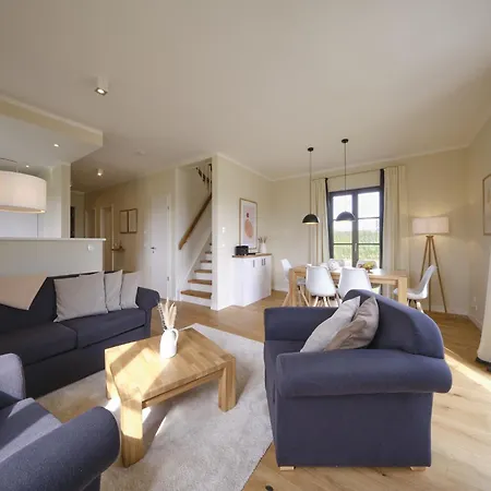 Reetland Am Premium Reetdachvilla Mit 3 Schlafzimmern, Sauna Und Kamin H13 Ferienhaus